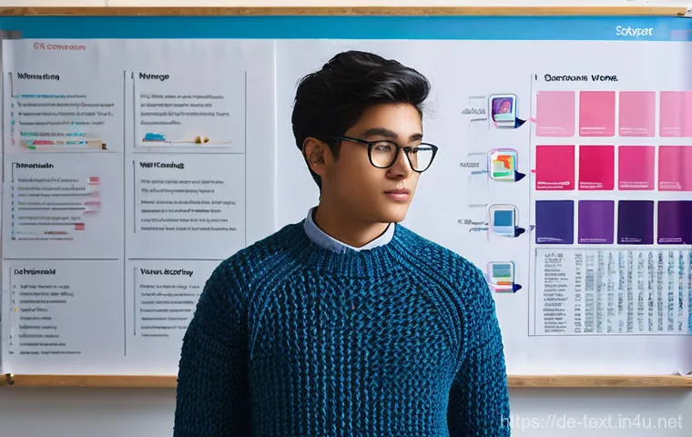 섬유기사 필기 시험 전략 노트 - **Prompt 1: Unveiling the Textile Technology Landscape**
A wide, eye-level shot of a diverse you...