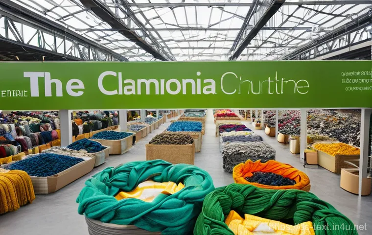 섬유기사와 관련 직종의 취업 시장 - **Smart Textiles for Future Living:**
    A vibrant and modern research laboratory, bustling with a ...