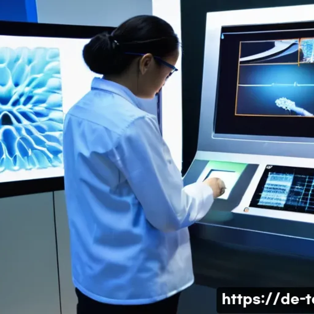 섬유기사와 자격증 취득의 가치 - **Prompt: "Dynamic Textile Innovation Lab"**
A vibrant, modern textile research and development ...