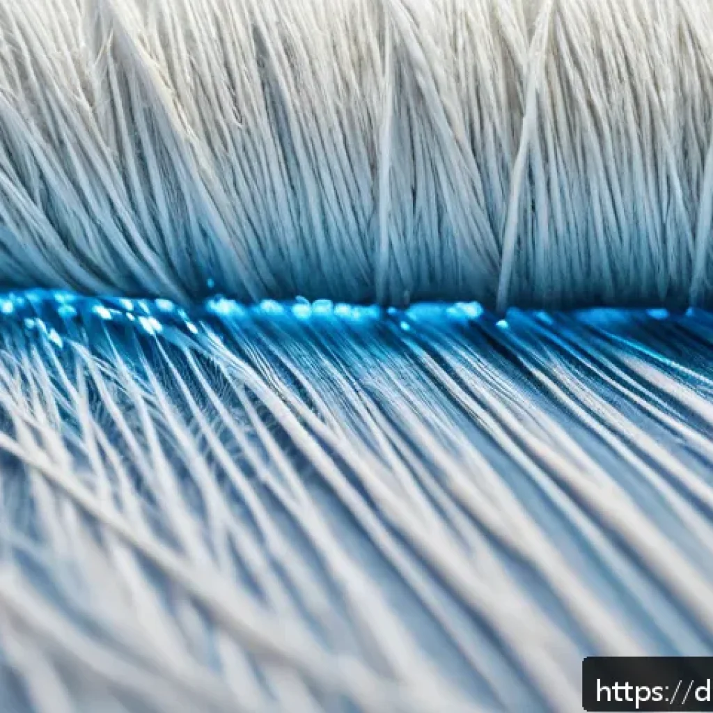 섬유기사 실기시험 채점 기준 - A highly detailed close-up image of various textile fibers under a microscope, showcasing natural fi...
